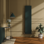 Riace Evergreen Vertical Flat Designer Radiator 1800x408mm Double Panel 4168 BTU