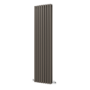 Sorrento Russet Vertical Oval Designer Radiator 1800x472mm Double Panel 4983 BTU