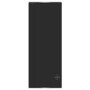 GRADE A2 - 1200W Black Designer Glass Heater Wall Mounted with 2 Towel Rails and Smart WiFi Alexa - IP24 Bathroom Safe 