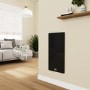 Low Energy 380w Infrared Designer Glass Wall Mounted Heater with Towel Rail and Smart WiFi Alexa - IP24 Bathroom Safe
