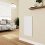 Low Energy 380w Infrared Designer Glass Wall Mounted Heater with Towel Rail and Smart WiFi Alexa - IP24 Bathroom Safe