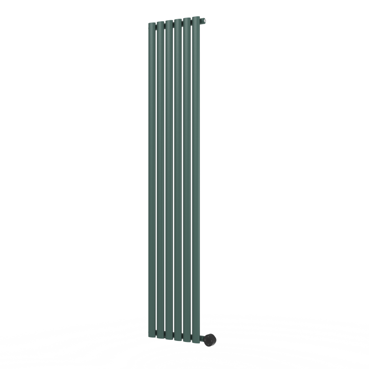 Evergreen Vertical Smart Electric Radiator with Wi-Fi Thermostat - 2x1KW - H1800xW354 - Bathroom Safe