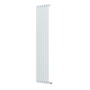 Salt & Pepper Vertical Smart Electric Radiator with Wi-Fi Thermostat - 2x1KW - H1800xW354 - Bathroom Safe