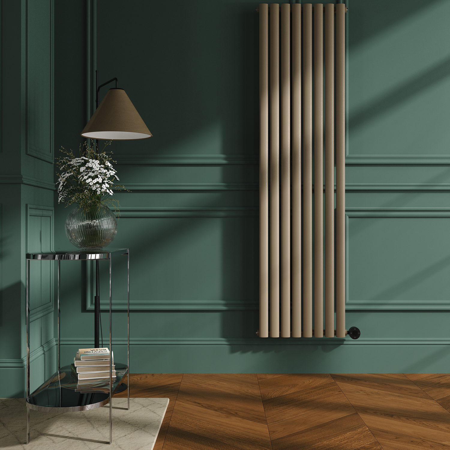 Greige Radiator Buy Beige Grey Vertical Smart Electric Radiator with Wi-Fi Thermostat ...