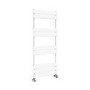 Riace White Vertical Flat Towel Rail Radiator 1000x450mm Single Panel 1365 BTU