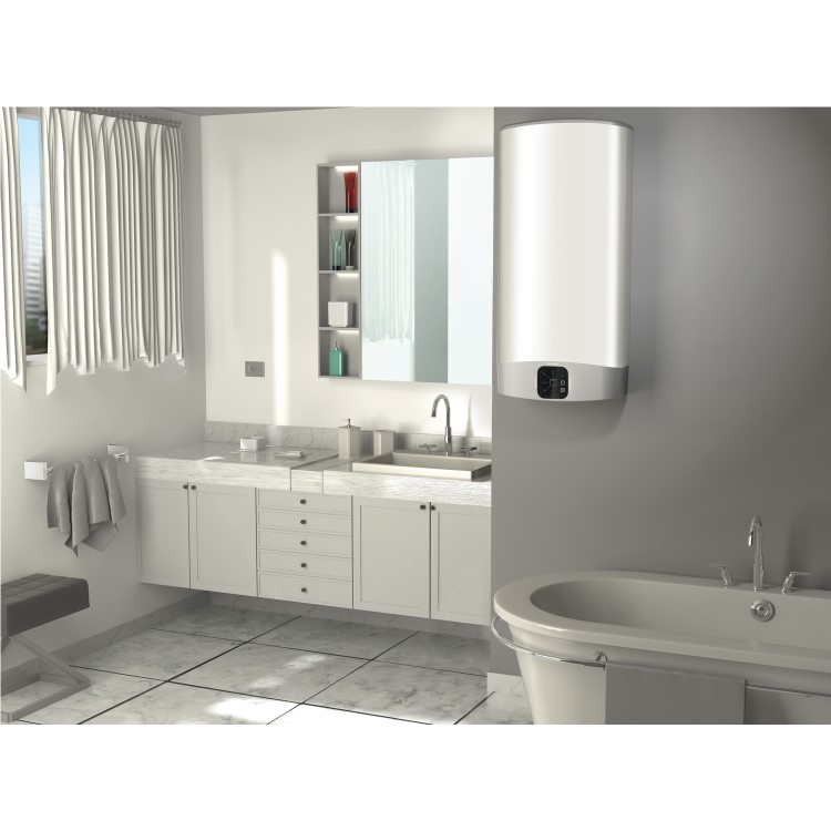 Ariston Velis Evo 80 Litre 1.5 kW Electric Water Heater with free kit Expansion Vessel PRV and Tundish