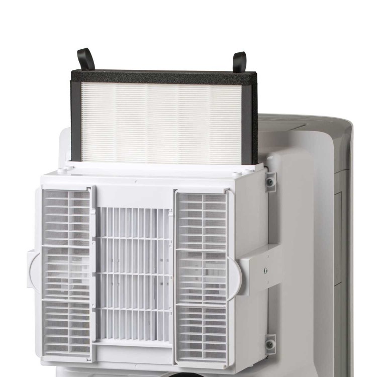 Woods Cortina 12000 BTU Quiet Portable Air Conditioner with HEPA Purifier & Free Cooling