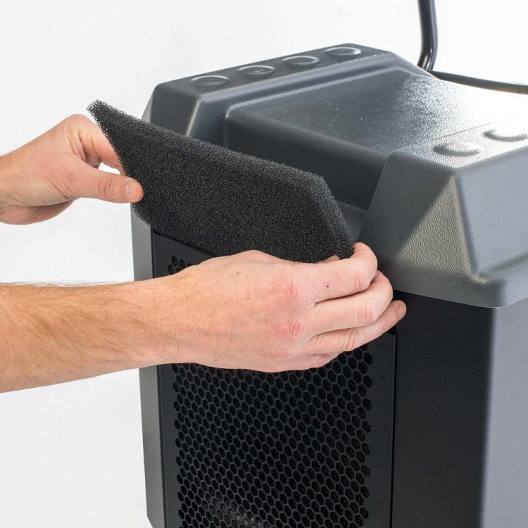 49L WCD8HGH Industrial Dehumidifier Built-In Heater for Low-Temperature Drying 250 Coverage