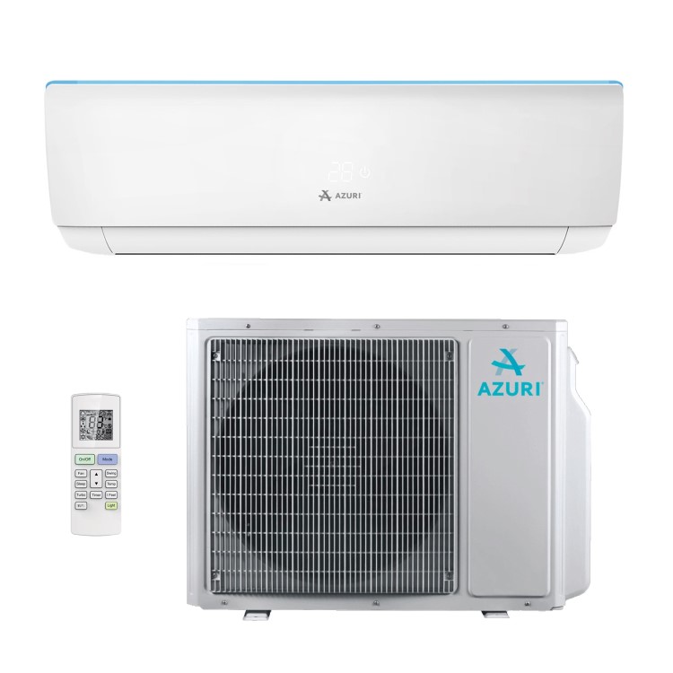 Refurbished Azuri 12000 BTU  3.5 kW WIFI Smart A++  easy-fit DC Inverter Wall Split Air Conditioner