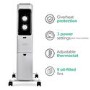 Argo Whisper 2 kw Portable Oil Filled Radiator 8 Fin with Thermostat