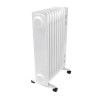 GRADE A2 - Argo Whisper 2 kw Portable Oil Filled Radiator 8 Fin with Thermostat