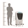 GRADE A1 - Symphony 56L WINTER-I Portable Evaporative Air Cooler