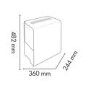 Refurbished Argo 24L Quiet Compressor Dehumidifier and Antibacterial Air Purifier