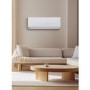 electriQ Easy-Fit 12000 BTU A++ WiFi Smart Wall Mounted Air Conditioner with Heat Pump - 4m Pipe Kit Included