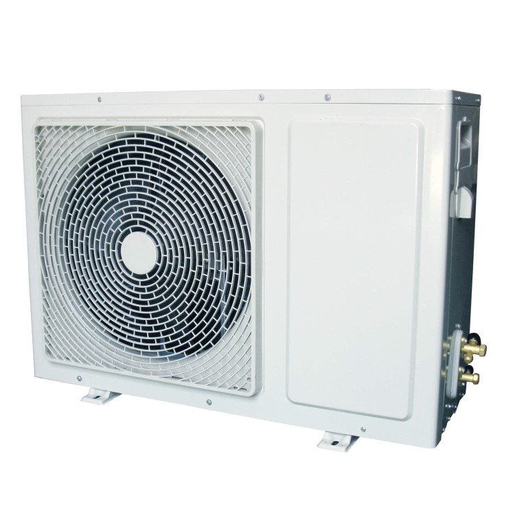 18000 BTU Black Hitachi Powered Smart Wall Mounted Split Inverter Air Conditioner with a Heat Pump 