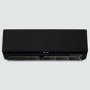 18000 BTU Black Hitachi Powered Smart Wall Mounted Split Inverter Air Conditioner with a Heat Pump 
