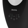 electriQ 24 Inch Bladeless Tower Fan with Mood Light - Black