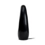 electriQ Black Bladeless Heater Fan 2kW with Optional Mood Light