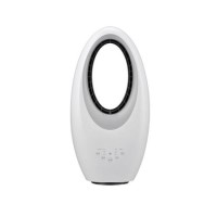 GRADE A1 - electriQ eiQ-AM09 2kW SmartApp  Bladeless Fan Heater -  Alexa Google Home enabled