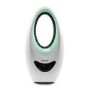 electriQ 24 Inch Bladeless Tower Fan with Mood Light - Black