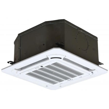 GRADE A1 - As new but box opened - 18000 BTU 5kW Compact Ceiling Cassette Super DC Inverter Air Conditioner with Heat Pump