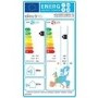 electriQ Super Slim 24000 BTU Ceiling Cassette Air Conditioner with Heating Function