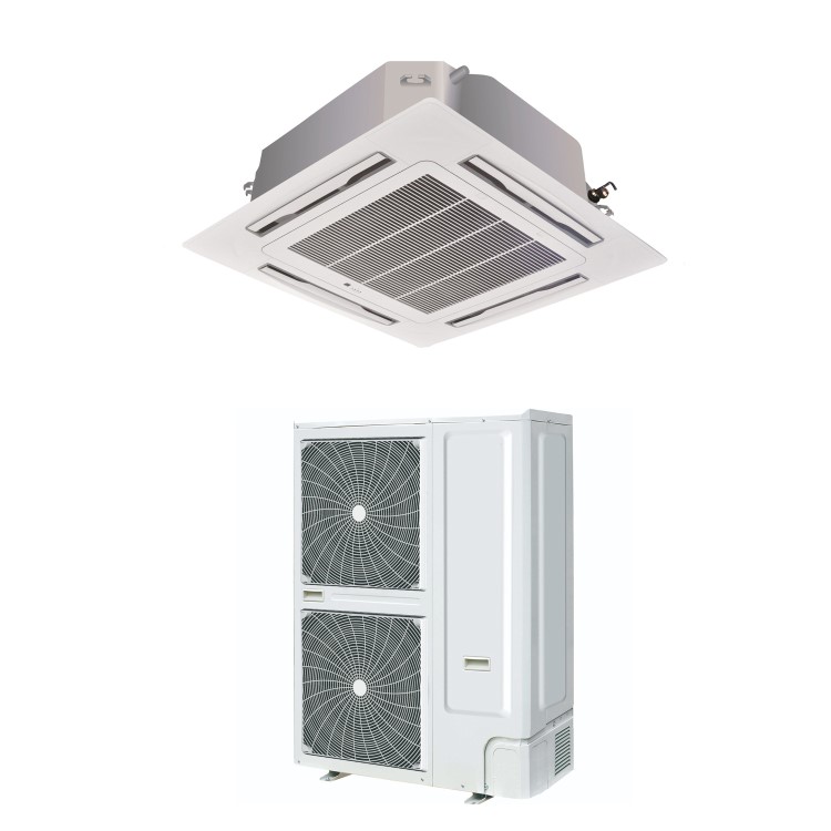 Refurbished electriQ 60000 BTU Ceiling Cassette Air Conditioner with Heating Function