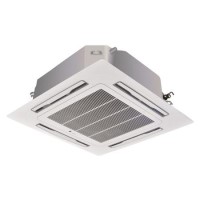 GRADE A1 - 60000 BTU Super Slim Ceiling Cassette Air Conditioner 16kW with Heat Pump