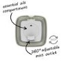 electriQ 2L Cool Mist Humidifier and Light Up Aroma Diffuser