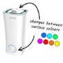 electriQ 2L Cool Mist Humidifier and Light Up Aroma Diffuser