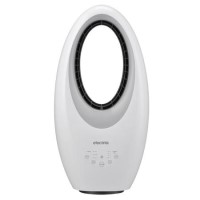 GRADE A1 - electriQ eiQ-AM07 Quiet 24 inch Bladeless Tower Fan with Mood Light