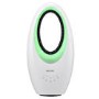 GRADE A1 - electriQ eiQ-AM07 Quiet 24 inch Bladeless Tower Fan with Mood Light