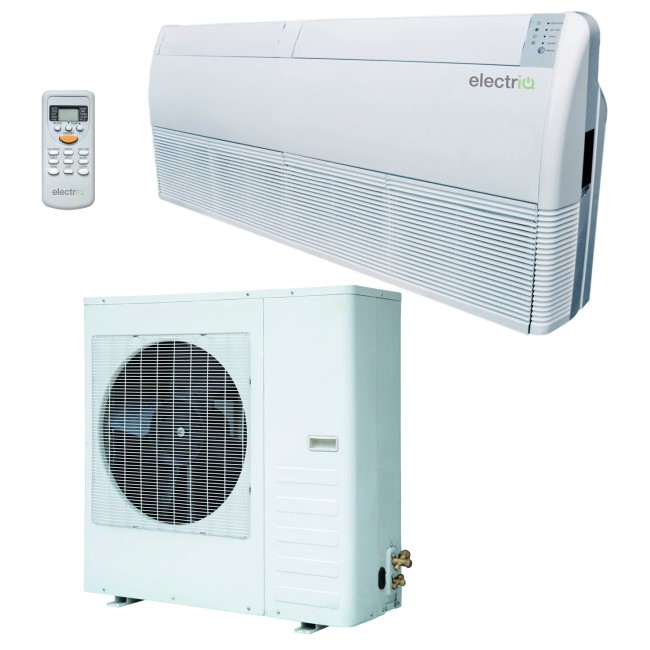 electriQ 36000 BTU Freestanding/Ceiling/Wall Mounted Air Conditioner with Heating Function