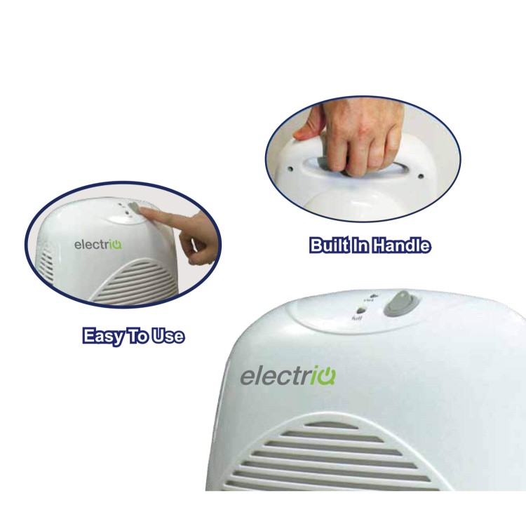 GRADE A1 - As new but box opened - MD600 Mini Compact Dehumidifier with 2 litres tank great for small rooms and caravans