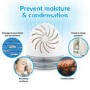 electriQ 360 Moisture Absorber with Free Refill