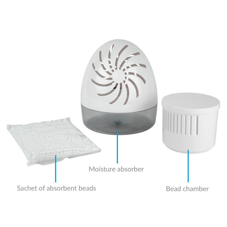 electriQ 360 Moisture Absorber with Free Refill