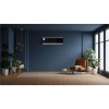 electriQ Iqool Multi-Split 3 x 9000 BTU Smart Wall Mounted Heat Pump Air Conditioner Bundle - Three Indoor Units Single Outdoor Unit and Pipe Kits Included - Black