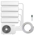 iQool-4MS12K12K12K12K electriQ iQool Multi-Split 4 x 12000 BTU Smart Wall Mounted Split Air Conditioner with Heat Pump - Pipe Kits Included