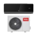 A1/iQool24B GRADE A1 - TCL 24000 BTU Black WIFI Smart A++ easy-fit DC Inverter Wall Split Air Conditioner with 5 meters pipe kit 