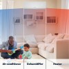 IQool Plus 9000 BTU Smart A+++ Wall Split Air Conditioner with Heat Pump and 5-Meter Pipe Kit Included