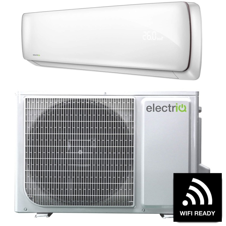 GRADE A1 - As new but box opened - 12000 BTU Smart A++ easy-fit DC Inverter  Wall Split Air Conditioner with 5 meters pipe kit and 5 years warranty