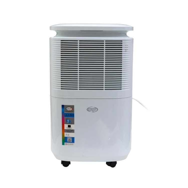 GRADE A2 - Argo 10 Litre Dehumidifier with Laundry Digital Humidistat and Anti Dust filter
