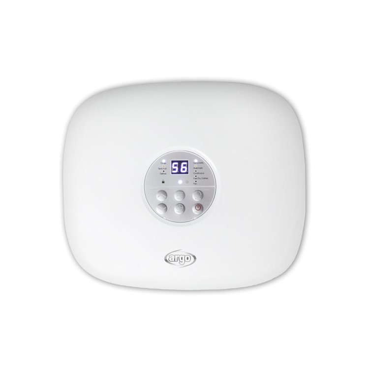 GRADE A2 - Argo 10 Litre Dehumidifier with Laundry Digital Humidistat and Anti Dust filter